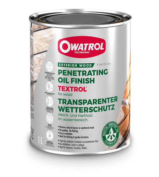 Owatrol Textrol Wood Oil 5L Golden Oak