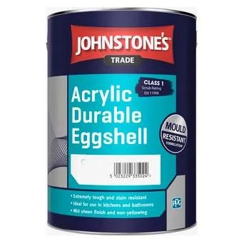 JT (Colours) Acrylic Durable Eggshell 2.5L