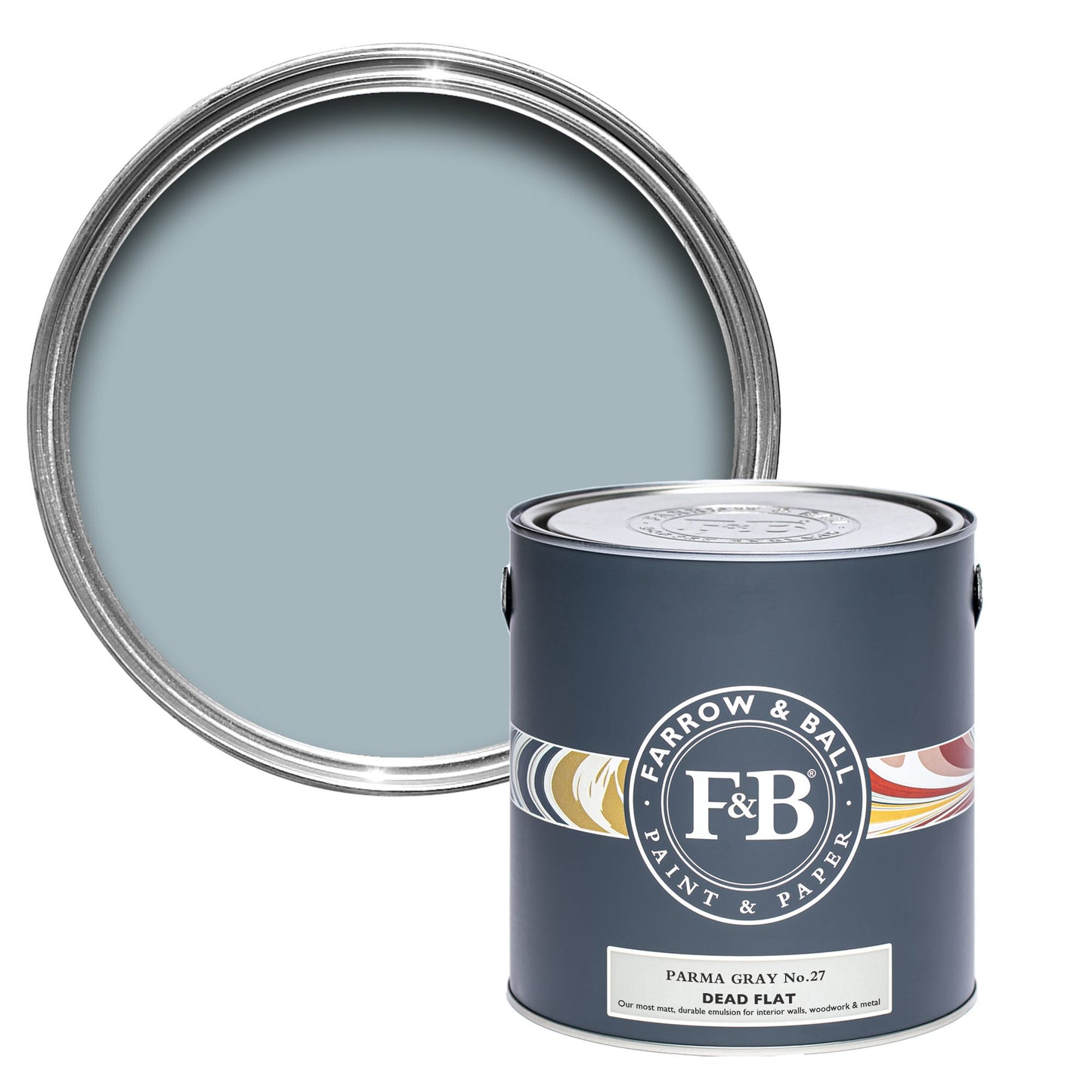 5L Dead Flat Parma Gray No.27