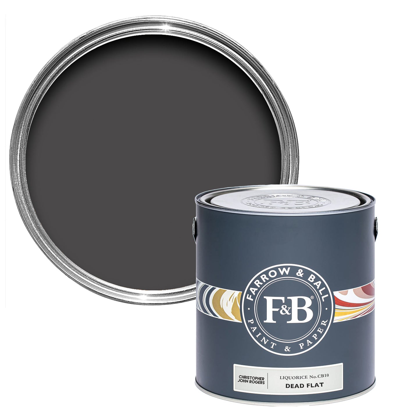 2.5L Dead Flat Liquorice No.CB10