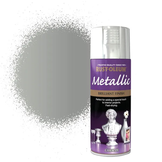 Rust-oleum Brilliant Metallic Chrome 400ml