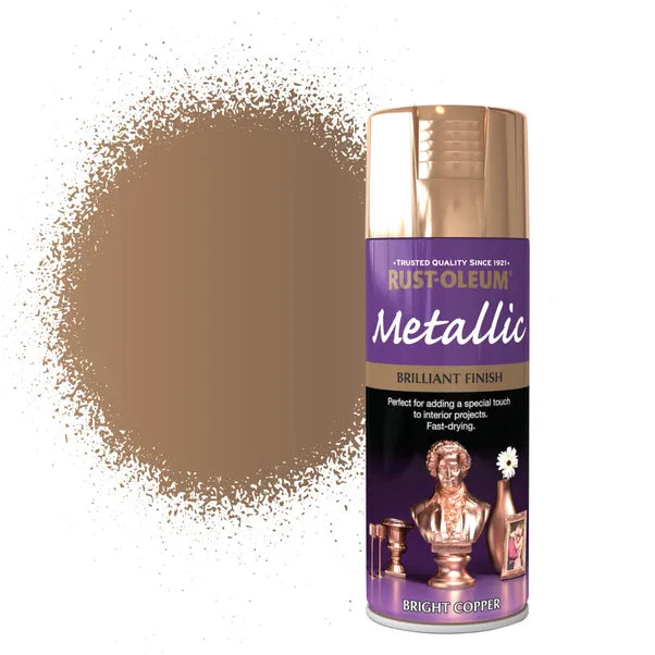 Rust-oleum Brilliant Metallic Bright Copper 400ml