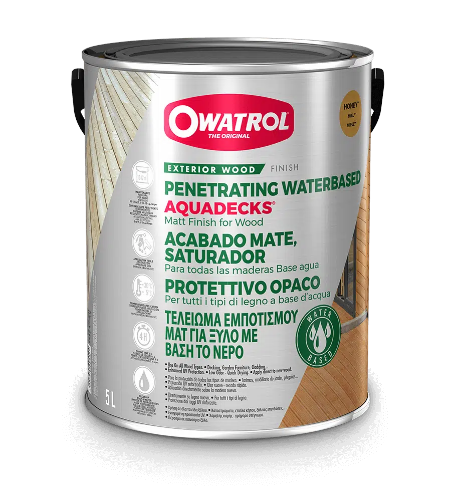 Owatrol Aquadecks 5L Weathered Grey