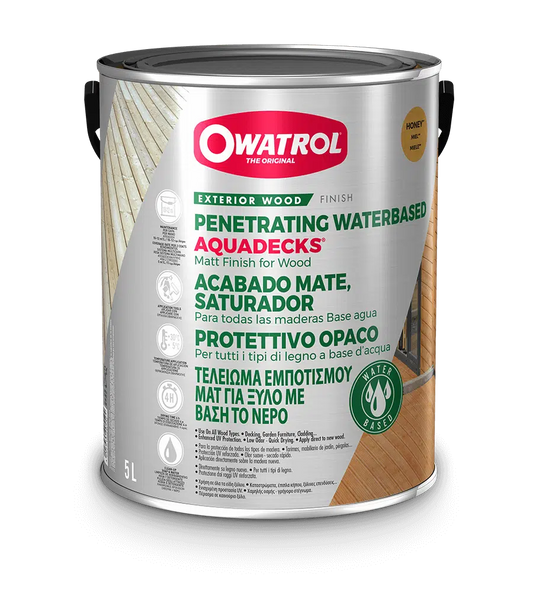 Owatrol Aquadecks 1L Ebony