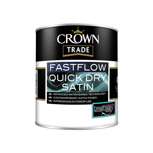 Crown Trade FAST FLOW Satin White