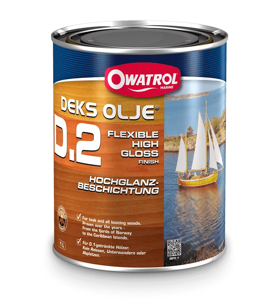 Owatrol Deks Olje D.2 Flexible High Gloss 1L