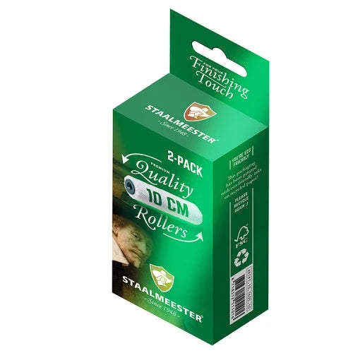 2-pack mini rollers micro felt 10cm