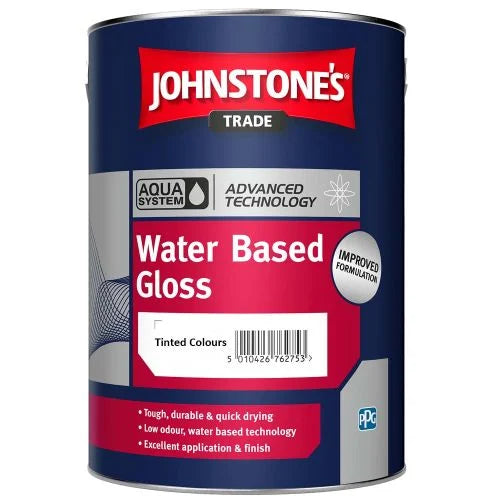 Johnstone's Trade (Colours) Aqua Water Based Gloss