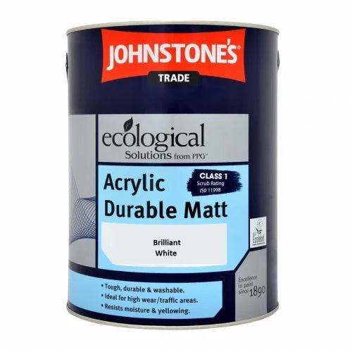 Johnstone's Trade (white) Acrylic Durable Matt