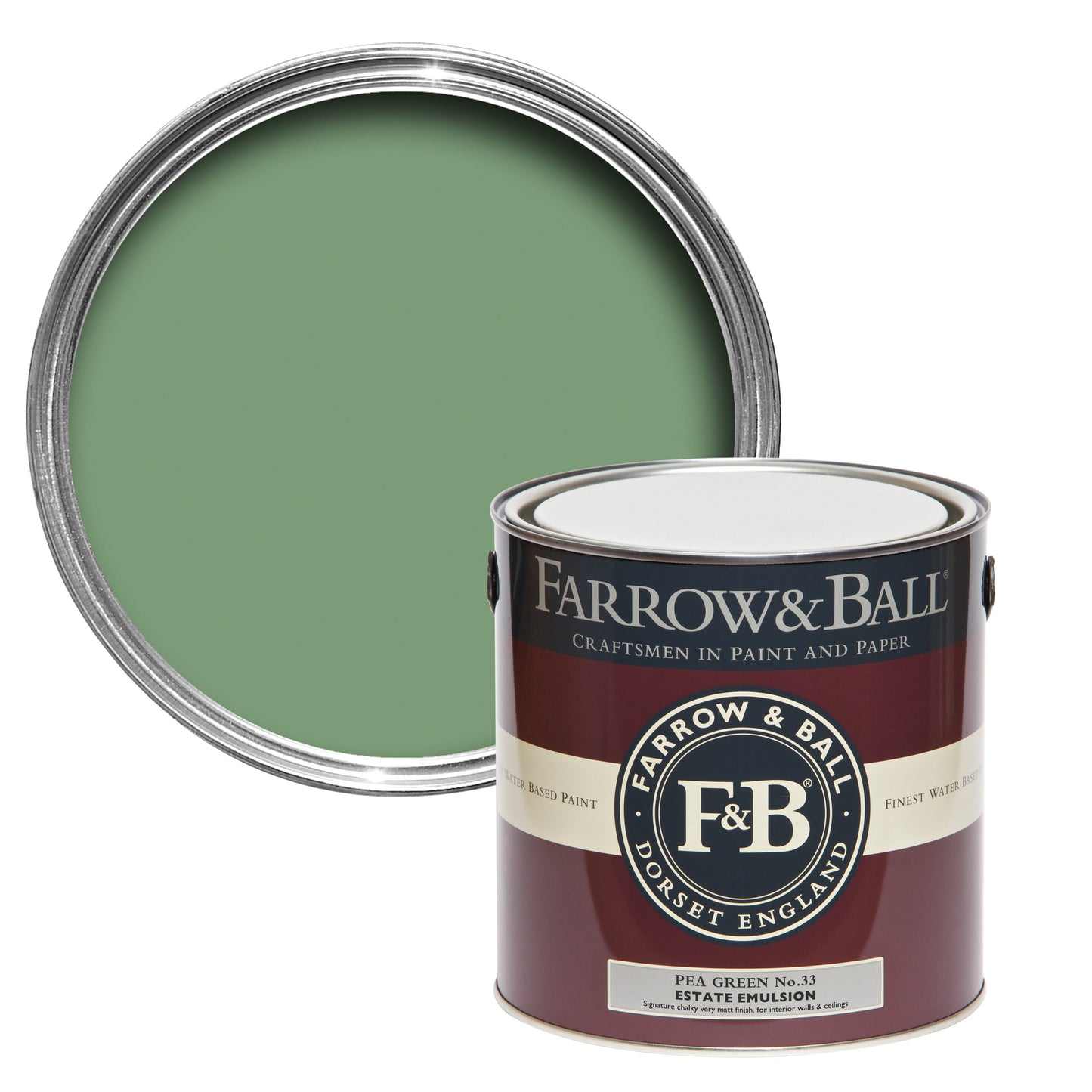 2.5L Estate Emulsion Pea Green No.33