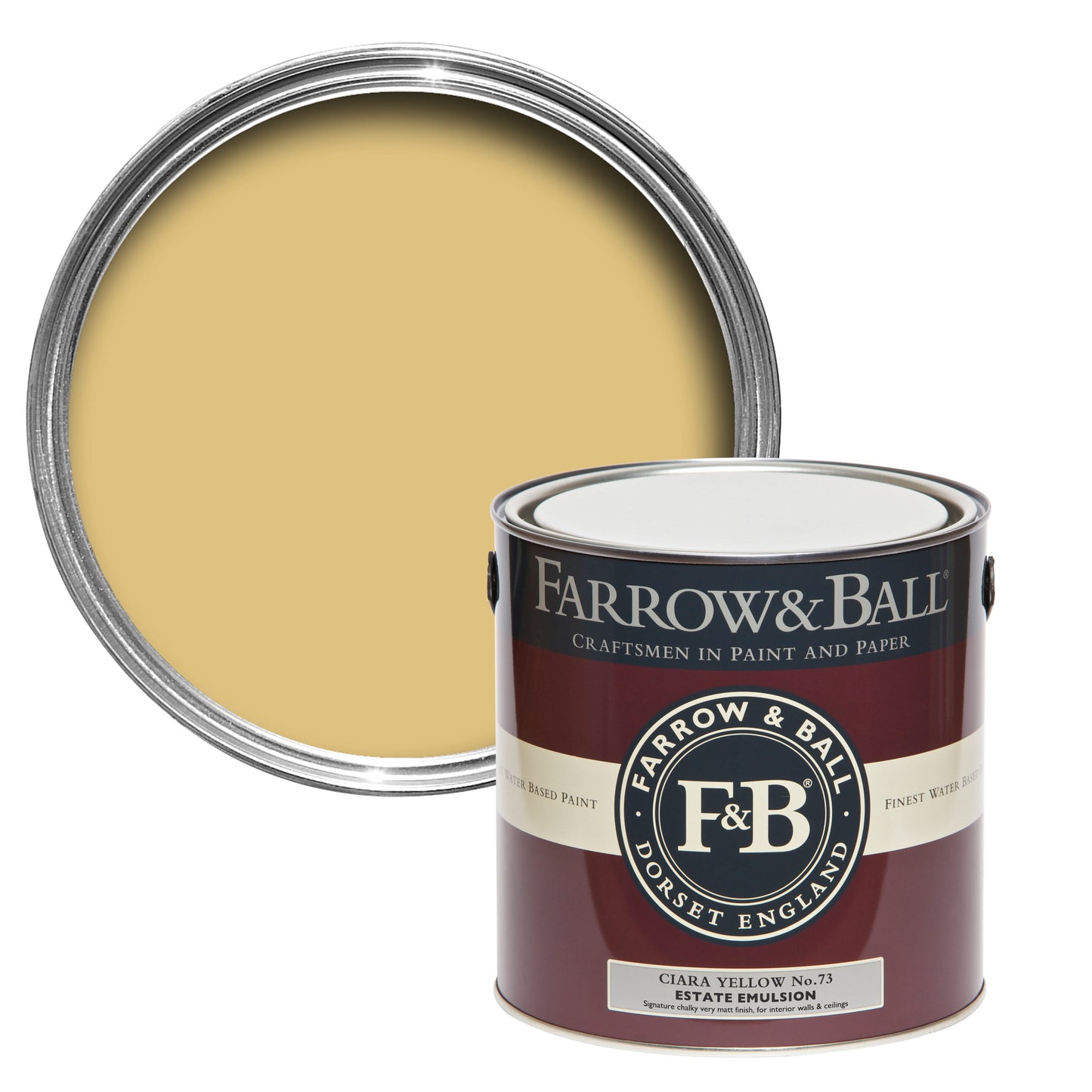 2.5L Exterior Eggshell Ciara Yellow No.73