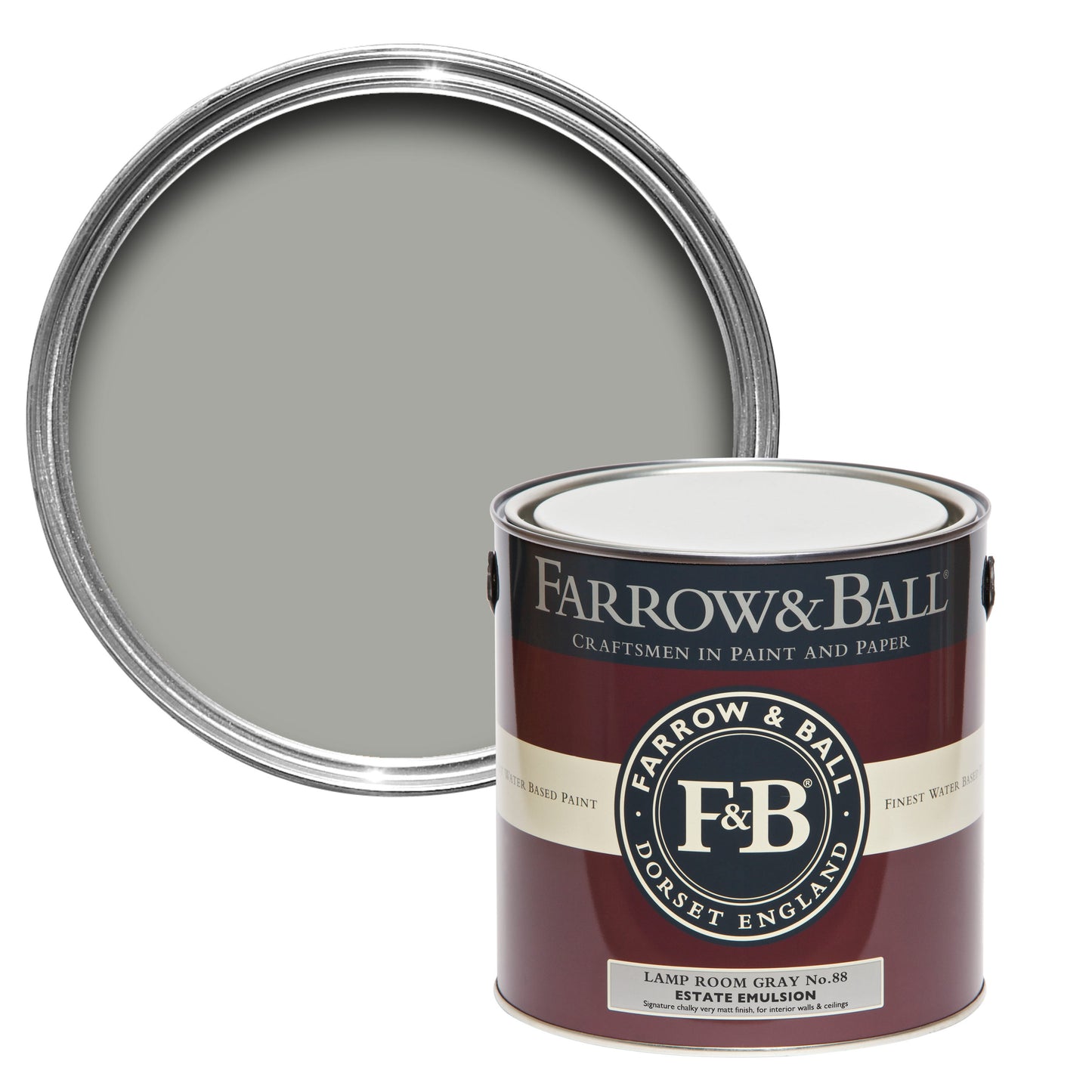 2.5L Full Gloss Lamp Room Gray No.88