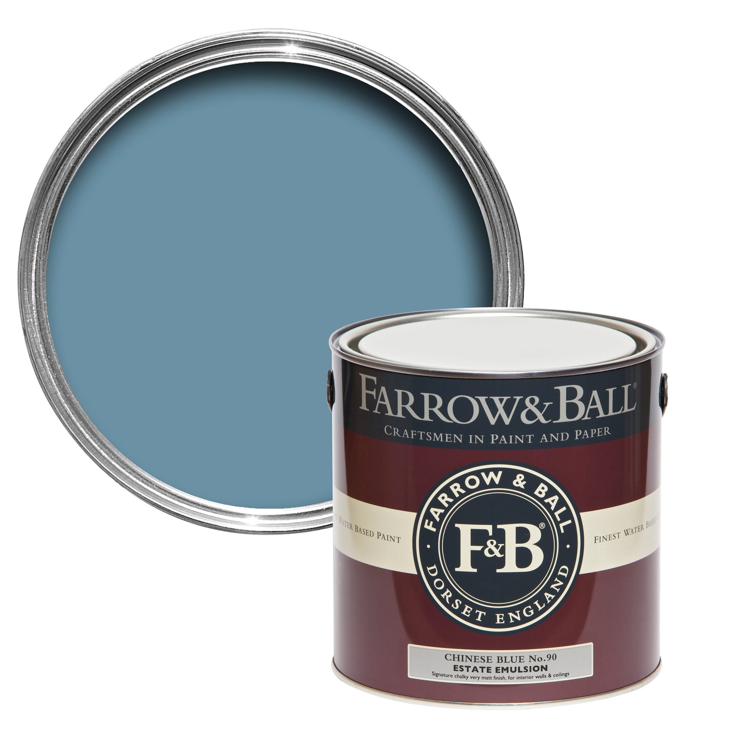 2.5L Exterior Eggshell Chinese Blue No.90