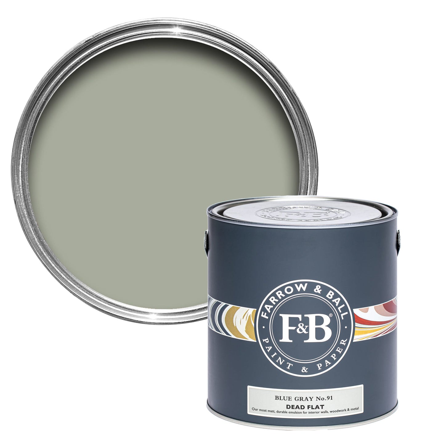 5L Dead Flat Blue Gray No.91