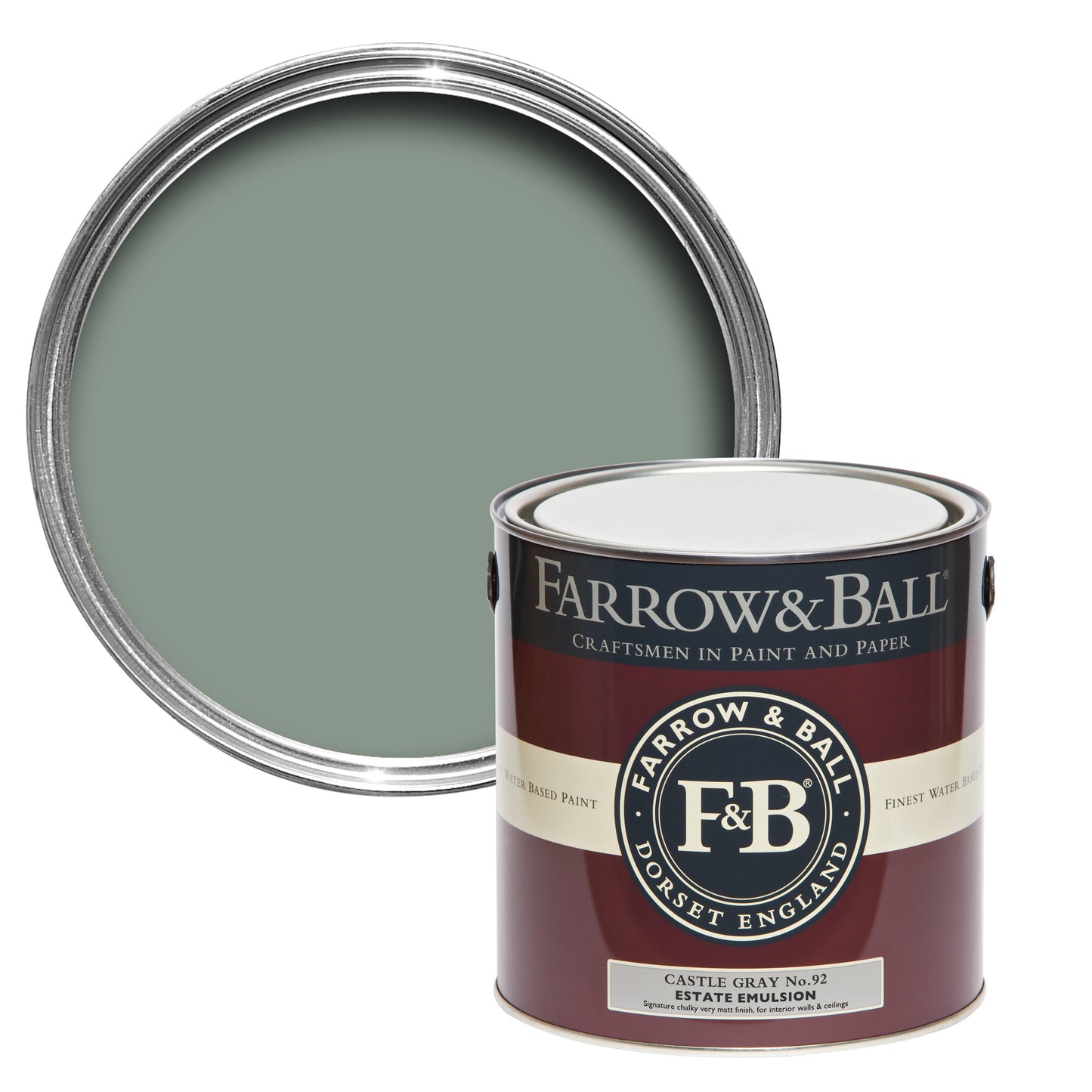 2.5L Exterior Eggshell Castle Gray No.92