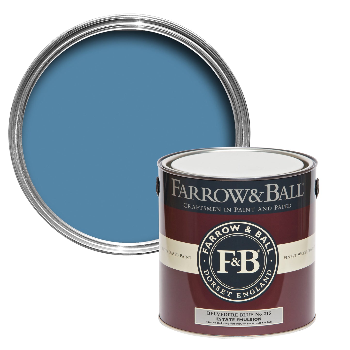 750ml Exterior Eggshell Belvedere Blue No.215