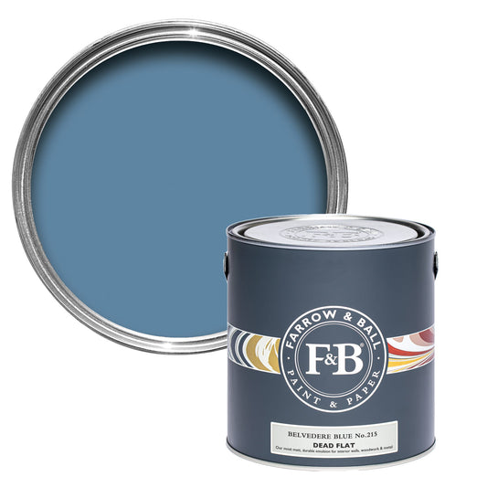 750ml Dead Flat Belvedere Blue No.215