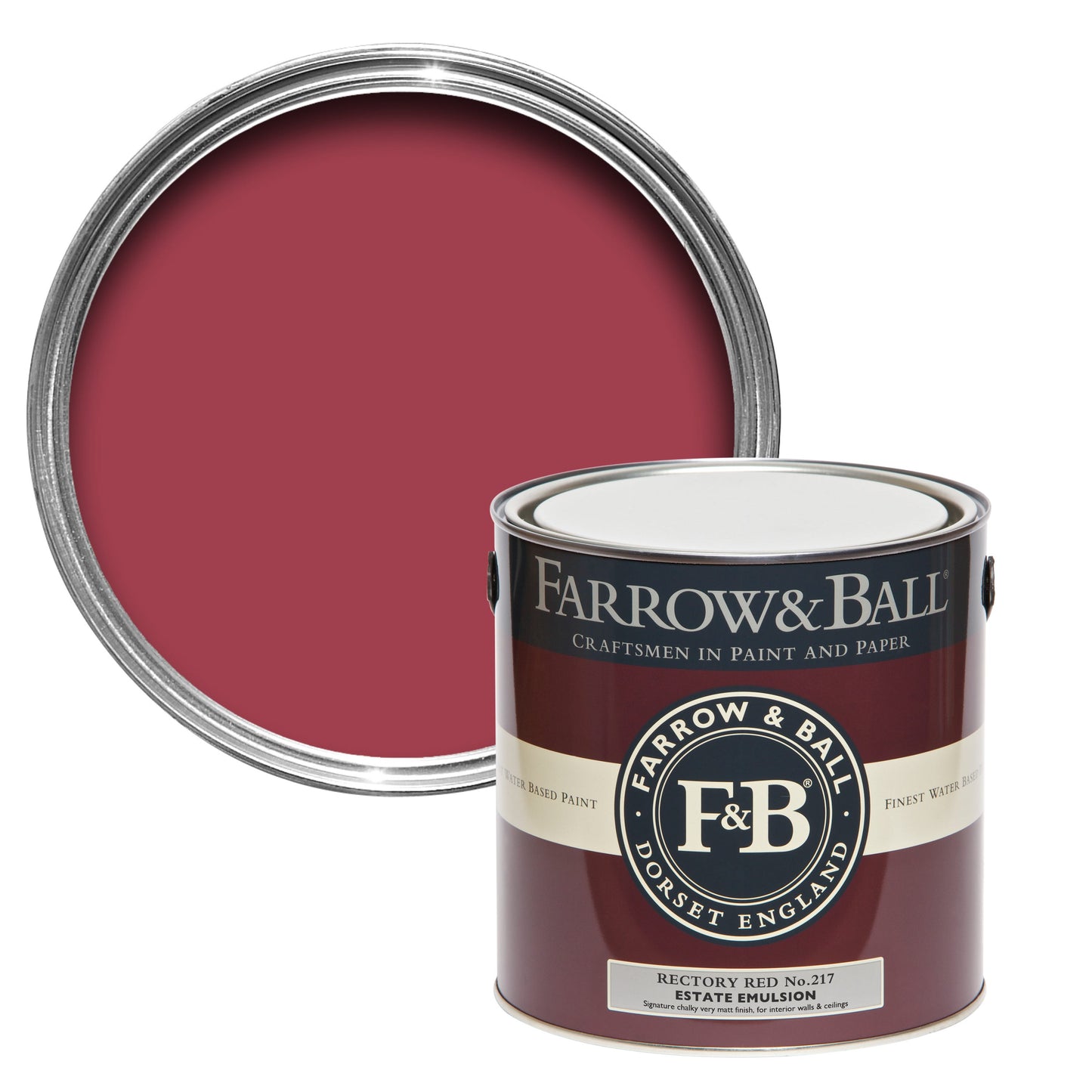 5L Modern Eggshell Rectory Red No.217
