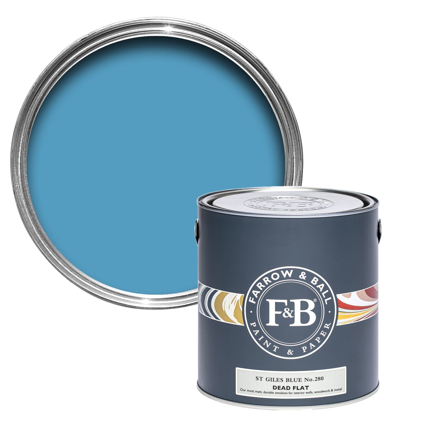 750ml Dead Flat St Giles Blue No.280