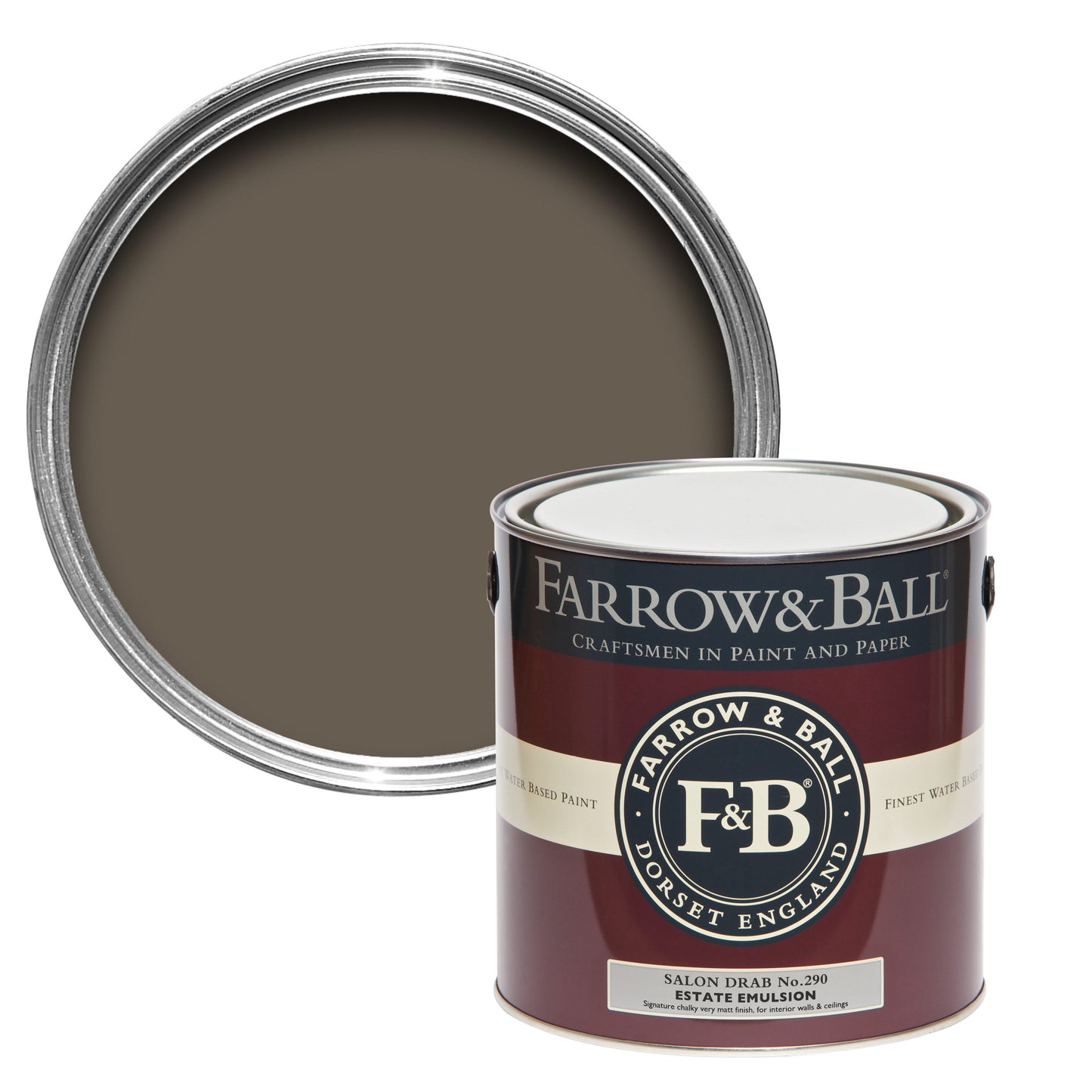 2.5L Exterior Eggshell Salon Drab No.290