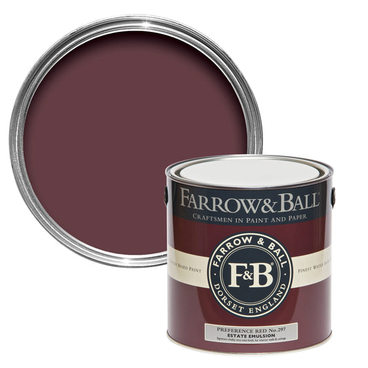 2.5L Exterior Eggshell Preference Red No.297