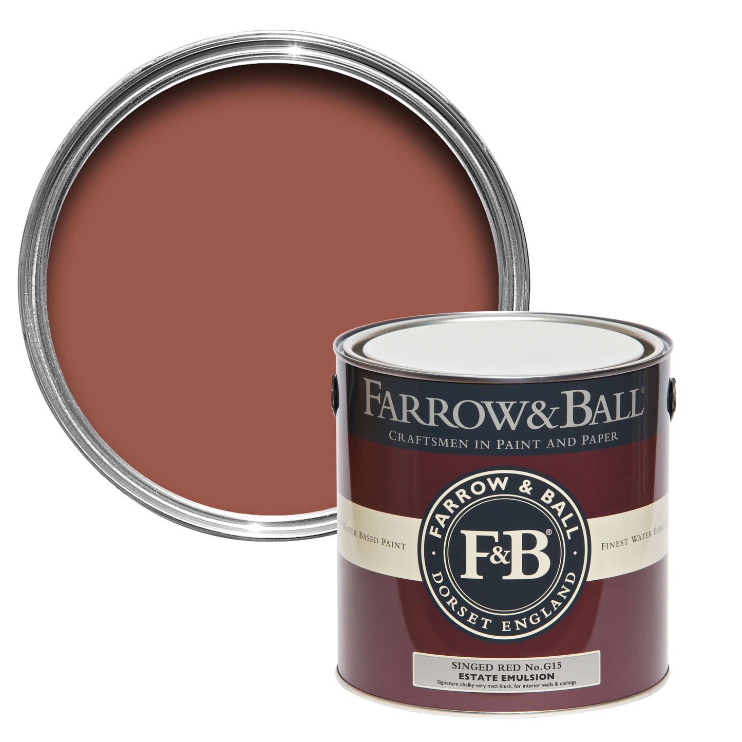2.5L Exterior Eggshell Singed Red No.G15