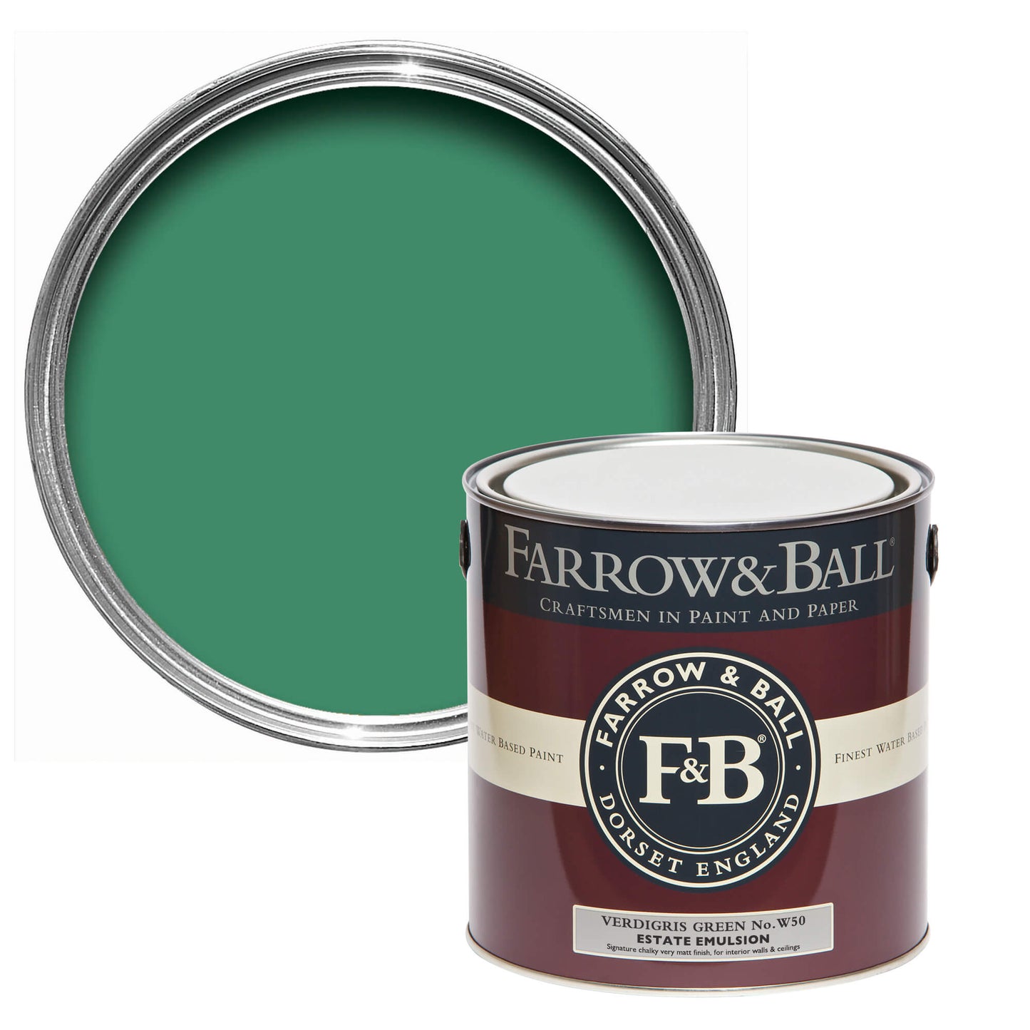 750ml Full Gloss Verdigris Green No.W50