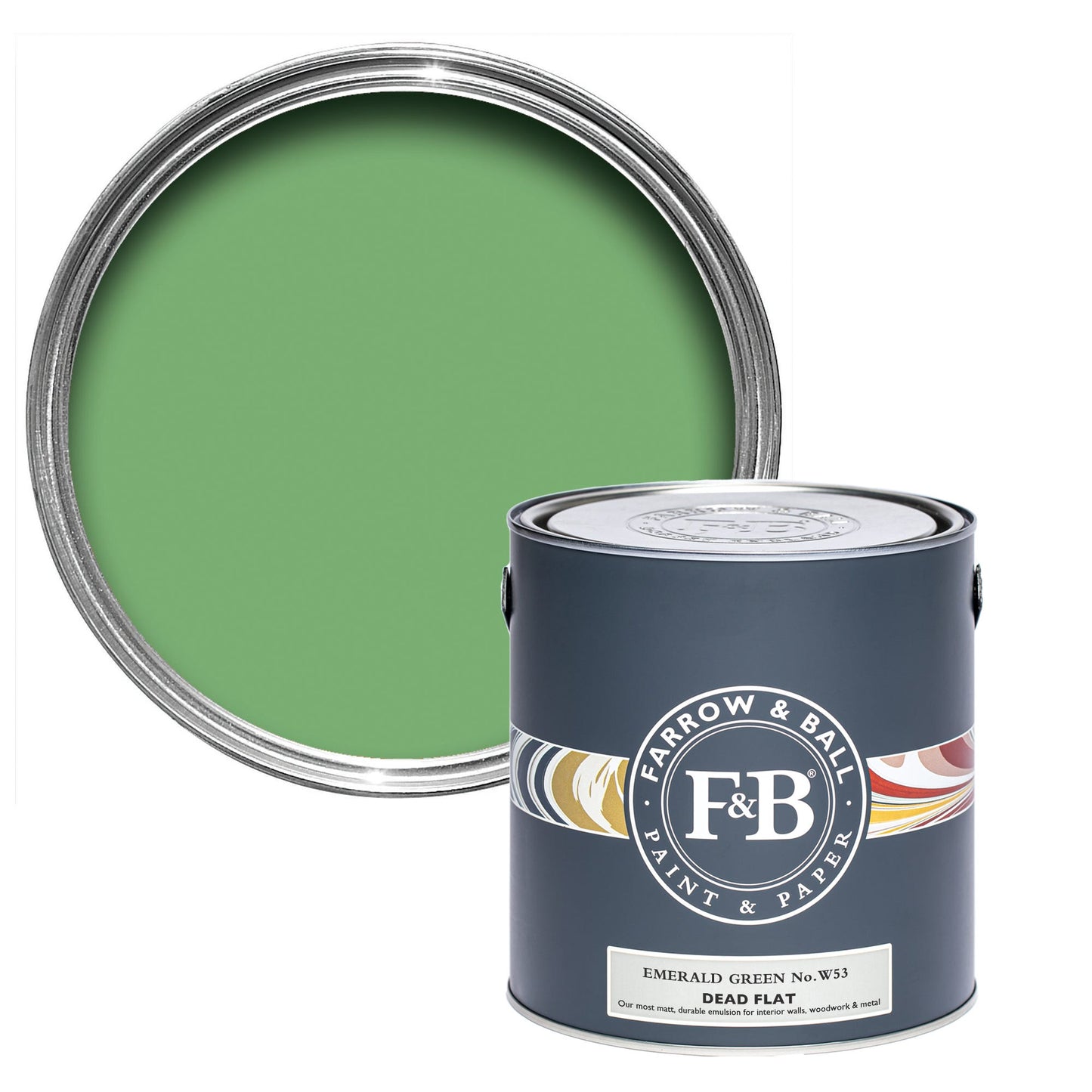 750ml Dead Flat Emerald Green No.W53