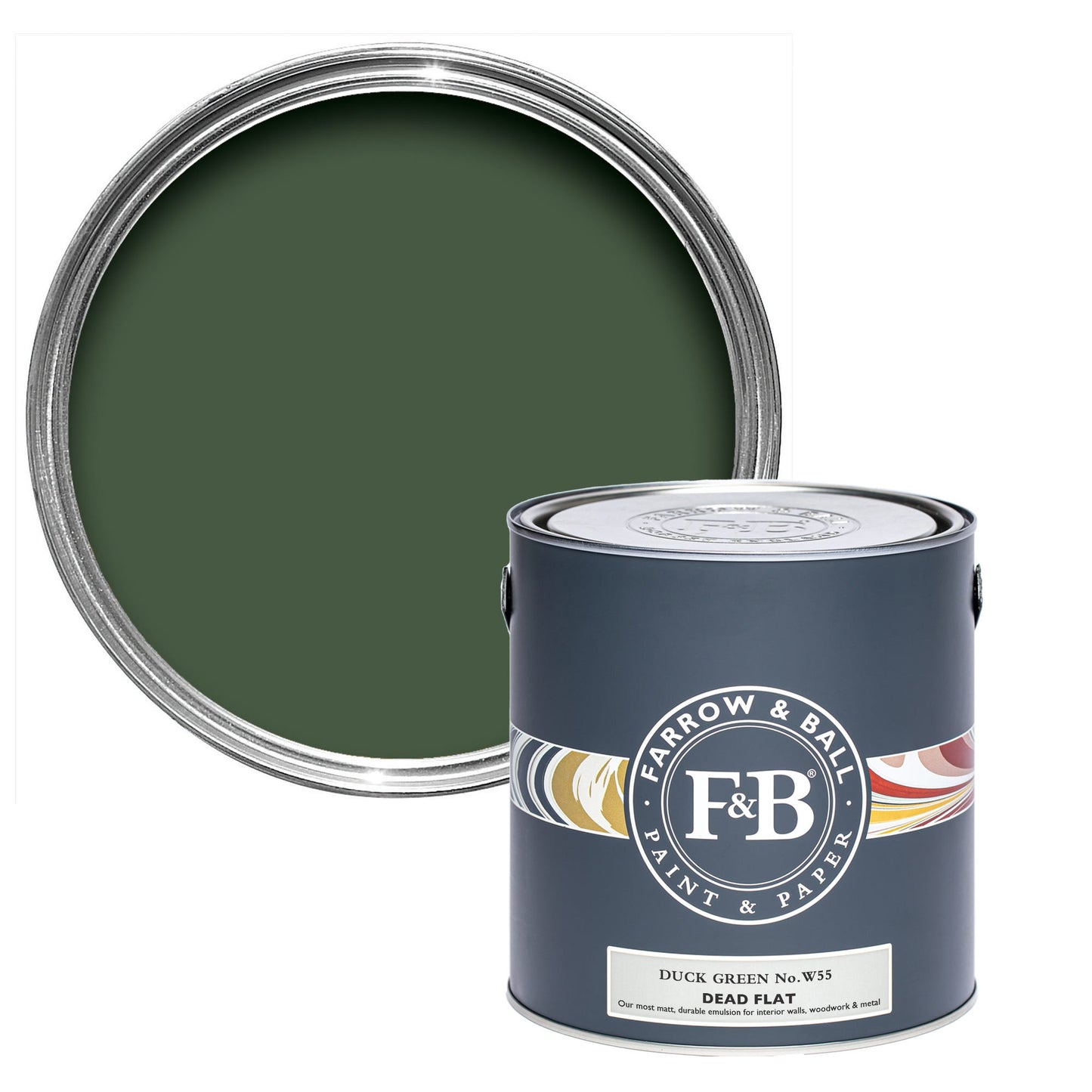 2.5L Dead Flat Duck Green No.W55