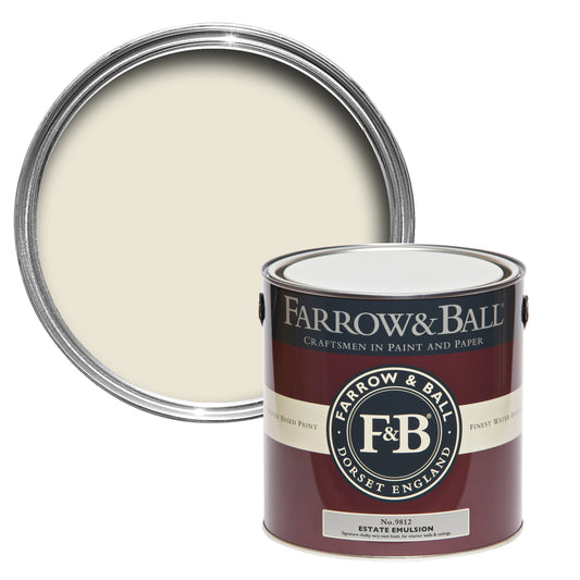 750ml Estate Eggshell Farrow's White No.9812