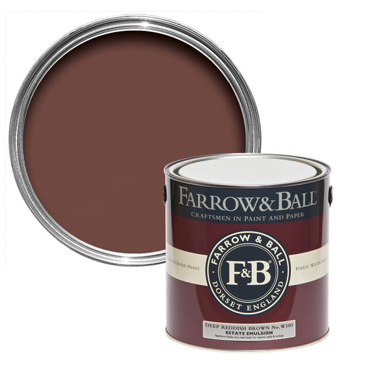 2.5L Estate Eggshell Deep Reddish Brown No.W101