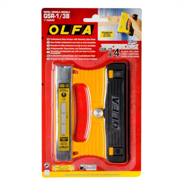 Olfa GSR-1/3B Glass Scraper