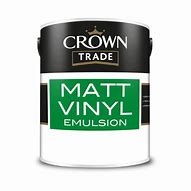 Crown Trade Matt Vinyl (White)