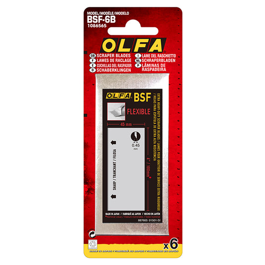 Olfa BSF-6B Spare Flexible Scraper Blade